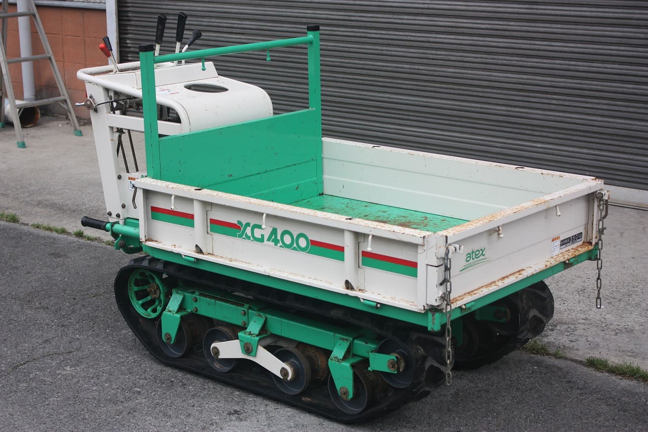 茨城県でアテックスの運搬機XG400を買取しました
