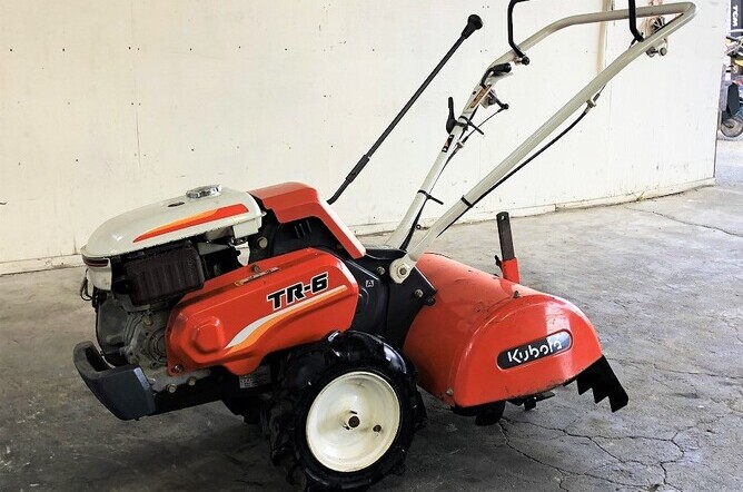 三重県でクボタの耕運機TR-6を買取しました 